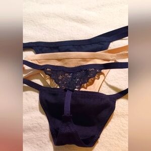 3pk. Cotton string underwear